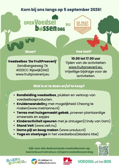 Open Voedselbossendag